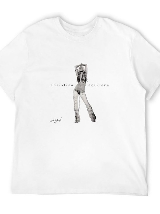 Christina Aguilera Stripped Album Cover Pop Icon Unisex TShirt